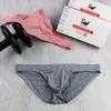 Underpants 2023 бренд хлопчатобумажная ткань Cuecas гей -мужские мешерки сексуальные мужские перевороты бикини трусики Calzoncillos hombre slips