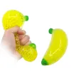 Squishy Banana Fidget Toy Perles d'eau Squish Ball Balles de ventilation anti-stress Funny Squeeze Toys Soulagement du stress Jouets de décompression