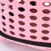 Carrier Pet Dog Cat Carrier Side Foldbar Travel Tote Shoulder Bag Portable Cage Kennel för utomhusresor Ped Dog Carrier