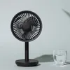 المشجعين سولوف سطح المكتب Mini Fan محمولة المعجبين الدائمة Typec USB القابلة لإعادة شحن 4000 مللي أمبير في الساعة جدول مكيف الهواء سهلة تحمل