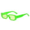 Solglasögon lyxiga utomhuskvinnor vintage märkesdesigner Square UV400 Driving Sun Glasögon för kvinnliga nyanser Kvinnsugare