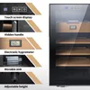 냉장고 Needone 48L 시가 습기 지능형 제어 온도 습도 가열 냉각 전기 냉각기 습기 시가 와인 캐비닛