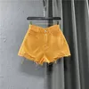 Damen-Shorts, Sommer, sexy Frauen, Bonbonfarben, Denim-Shorts, modische Damen, grün, A-förmig, zerrissene Jeans, kurze Hosen, koreanischer Stil, Streetwear 230516