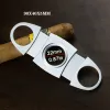 Сигарный инструмент аксессуары из нержавеющей стали металлическая сигара портативные двойные лезвия