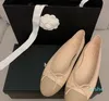 Sandalen vrouwen lage hiel ballet square teen ondiepe schoenen glijden op loafer ronde tenen ballet flat schoen