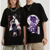 Women S T Shirt Kaus Anime Jepang Demon Slayer Ubisks Tanjirou Kamado Grafis Wanita Kimetsu No Yeyang Nevuko Perempuan 230516