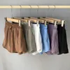 Pantalones cortos de yoga Lu Mujer Pantalones cortos deportivos Pantalones de yoga casuales Cordón ajustable Ejercicio Pantalones cortos Ropa de fitness Niñas Correr Pantalones elásticos para adultos Ropa deportiva