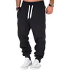 Pantalons pour hommes Pantalons de survêtement pour hommes Joggers doublés de polaire Active Casual Pantalons chauds Track Gym