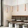 Hängslampor modern typ naturlig dolomite enkel hem boende restaurang kreativ dekoration rum ljuskrona