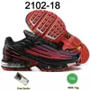 2024 Ayarlanmış Tn Plus 3 Erkek Kadınlar Koşu Ayakkabıları Moda Tn3 Eğitmenler Gri örgü Siyah Kırmızı Beyaz Spor Sporları Lazer Mavi Tnplus TNS Atlanta Terascape Boyut