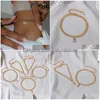 Charm Bracelets 1 Pcs Tiny Az Initial Letter Tobilleras para mujer Gold Cz Alphabet Cuban Link Tobillera Pulsera Summer Beach Boho Jewelry Otxyp