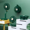 Fans 5200mAh ventilateur pliant 3 vitesses Mini ventilateur USB Rechargeable lampe de bureau ventilateur refroidisseur d'air ventilateur mural pour dortoir bureau