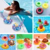 Gonfiabili Tubi galleggianti 1PC tavolo Float Cup Pad Piscina Drink Cup Stand Holder Cute Drink Pool Mat per bambini Toy Summer Pool Party P230516