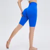 Yoga-Shorts für Damen, hoch taillierte Trainings-Shirts, Yoga-Oberteile, Activewear, weiche Bauchkontroll-Shorts für Workout, Fitnessstudio, Yoga, Laufen