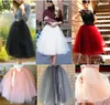 Etekler Zarif Harajuku 7 Katmanlar Tül Etek Kadınlar Vintage 50s Rockabilly Tutu Petticoat Ball Elbise