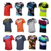 Мужские футболки Мужская эндуро короткая HPIT Camiseta MTB Bile Firt Firt Team Team Foot Fort Dh Offuretross Motocross Maillot J230516