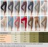 LL Leggings traspiranti a vita alta da donna Allenamento elasticizzato per il controllo della pancia Pantaloni da yoga da corsa Taglia S-XL