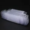 Gift Wrap 25Pcs 1/64 Model Car Toy Display Box 30x40x82mm Transparent Storage Holder Clear Box Case Diecast Model Toy Car Boxes Accessory 230516
