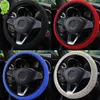 New Car Auto Coprivolante universale Guanto Microfibra Traspirante Copertura antiscivolo 15 '' / 38cm Custodia per volante sportivo