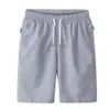 Hommes Shorts Cargo Taille Élastique All Match Mince Poches Lâches Outwear Polyester Couleur Unie D'été Fitness Plage Pantalon De Survêtement 230516