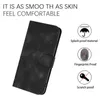 Étuis portefeuille en cuir pour Iphone 14 Plus 13 Pro Max 12 11 XR XS X 6 7 8 Lignes de mode Business Skin Feel Hand Feeling Card Slot Flip Kickstand Phone Cover