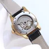Classic Watch voor heren: topversie van 316 Fine Steel L -riem: kalfskin Watchband Beweging: automatische mechanische beweging uitgehold visueel ontwerp