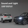 Diecast Model CAR 1 32 GLE 63S SUV Ligloy Car Model Diecast metalen speelgoed Off-road voertuigen Auto-model Simulatie Sound Light Collection Childrens Gifts 230516