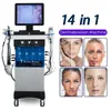 Hydro Peel Machine 14 I 1 Microdermabrasion Hydro Skin Care Aqua Water Deep Cleaning RF Face Lift Skin Care