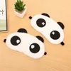 Tecknad Panda Eye Mask Party Favor Plysch Sleep Eye Mask Outdoor Travel Portable 10 färger