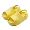 Sneakers Summer EVA thick sole lightweight waterproof and wear-resistant baby children's slippers bag heel anti slip coconut sandals 220217