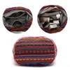 Förvaringspåsar kvinnor hippie axel fransar stora plånböcker etnisk tote handväska resväska
