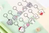 Mitao Cat Acrylic Keychain Net Red Cute Couple Peach Cat Schoolbag Ornaments Cat Surrounding Stand Pendant Charm Keyring Gift