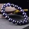 STRAND 6/8/10/12 MM Natuurlijk blauw zandsteen kristal kralen Bracelet voor vrouwen mannen koppelen vintage armbanden mode sieraden ybr234