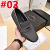 Loafers Tasarımcı Erkek Ayakkabı Kalın Alt Üçgen P Siyah Beyaz Deri Saçlı Yuvarlak Baş Elbise Ayakkabı Boyutu 38-46