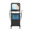 Neueste 13 in 1 Maschine Mikrodermabrasion Wasser Peel Tiefenreinigung Hydro Dermabrasion Sauerstoff Gesichts-SPA RF BIO Facelifting Hautpflege Schönheitssalonausrüstung