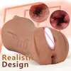 18 Pocket Pussy Masturbation Artificielle Bouche l Masturbateurs Masculins Sex machine pour hommes Silicone Vagin Érotique Anus