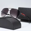 Moda tasarımcısı güneş gözlüğü klasik gözlük camları açık plaj güneş gözlüğü erkekler ve kadınlar kutu fashionbelt006 ile karışık renkli iki stil