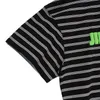 Womens TShirt SS Black Striped Letter Uomo Donna Foam Print Cotton Casual Tops Ins Fashion lDER Oversize Tees 230516