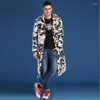 Masculino masculino 2023 inverno quente pato pato casaco masculino X-Long Chappening Outwear