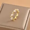 Pierścienie zespołu Nowy projektant Cute Cat Eye Pierścienie do pierścionków zaręczynowych luksusowy prosty hojny miłość serce pierścionek mody prezent biżuterii