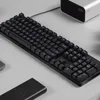 إكسسوارات Xiaomi ألعاب لوحة المفاتيح الميكانيكية الكرز 104 مفاتيح Cherry MX Switch 1000Hz 1.8m لوحة المفاتيح الميكانيكية No Blackligh