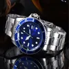 Orologi da uomo/donna Orologio in acciaio inossidabile 904L Blu Nero Ceramica Vetro zaffiro Orologi da polso super luminosi Regali montre de luxe