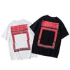 Diseñador de camisetas para hombres Camisetas sueltas de verano Offs Marcas de moda Tops Hombre S Camisa casual Ropa de lujo Street White Shorts Ropa de manga Polos RPJ8