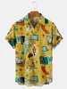 Casual shirts voor heren zomercompetities gedrukt Hawaiiaanse shirts heren Vacation Seaside Supply Fabrikanten 230516