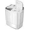 Machines Costway électrique portable 8 lbs compact mini bain de baignoire à lave-linge ménage à laver