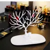 Jewelry Display Stand Tray Tree Storage Racks Earrings Necklaces Rings Jewelry Boxes Case Desktop Organizer Holder Make Up Decor