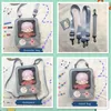 Schooltassen tas ita imut jernih ransel pin transparan tampilan bahu wanita punggung kelinci perempuan jepang lolita h225 230516