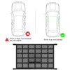 Nieuwe autodakopslag Organisator Automotive PLADE VRAAD NET POCKE MESH Auto Camping Accessories Opbergtas Dak Tent