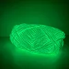 2023 nouveau fil fonctionnel lueur dans le fil épais lumineux en Polyester foncé 2mm pour tricoter à la main pull de tapis