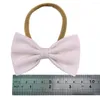 Accessoires pour cheveux 4 pièces doux bébé filles coton tissu arc doux bandeau classique enfant en bas âge enfants bandeaux bandes